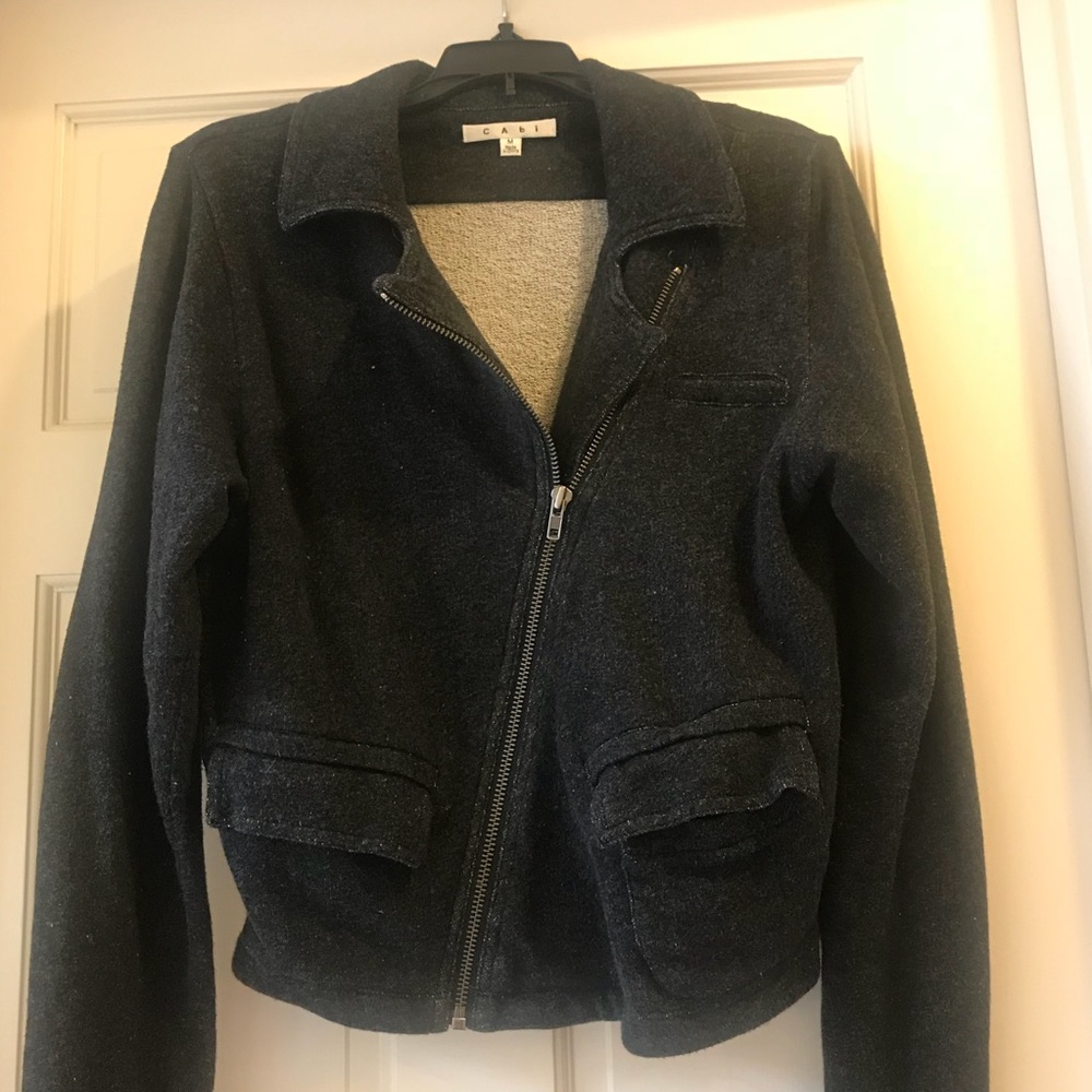 CAbi Zip-Up Sweater